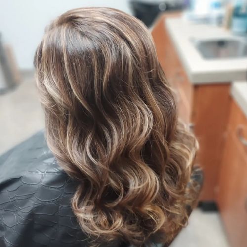 balayage hair color highlights waco tx salon